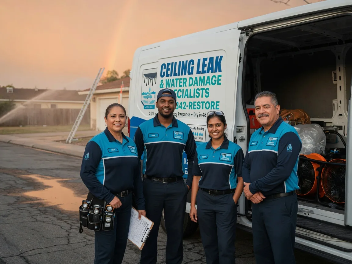 Ceiling Leak Cleanup company in Cortland, OH