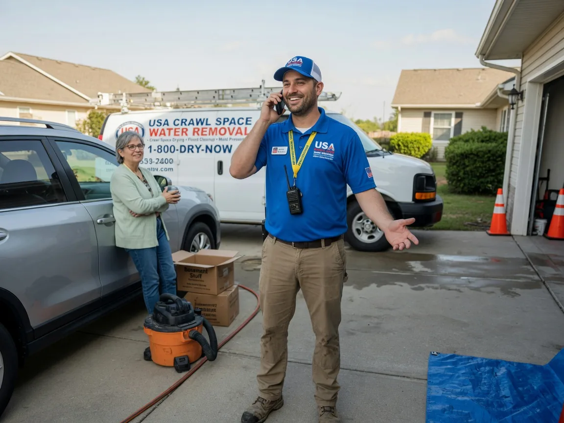 Crawl Space Water Removal Cortland, OH FAQs